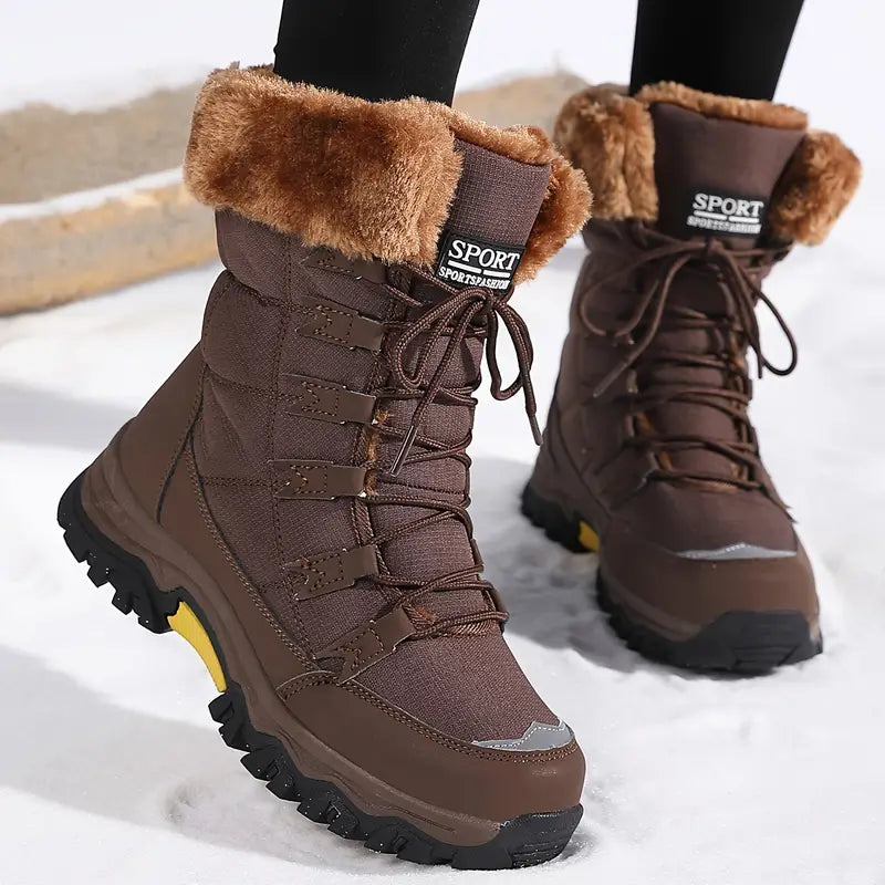 Nuha | Bottes d’Hiver pour Femmes | Confortables